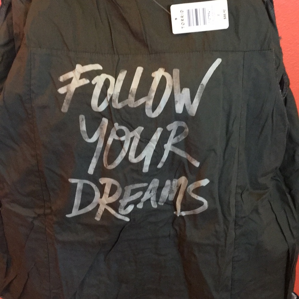 TORRID GREEN JACKET - Picture 5 of 5